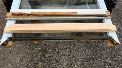 Picture Window Repair, Painting and Caulking