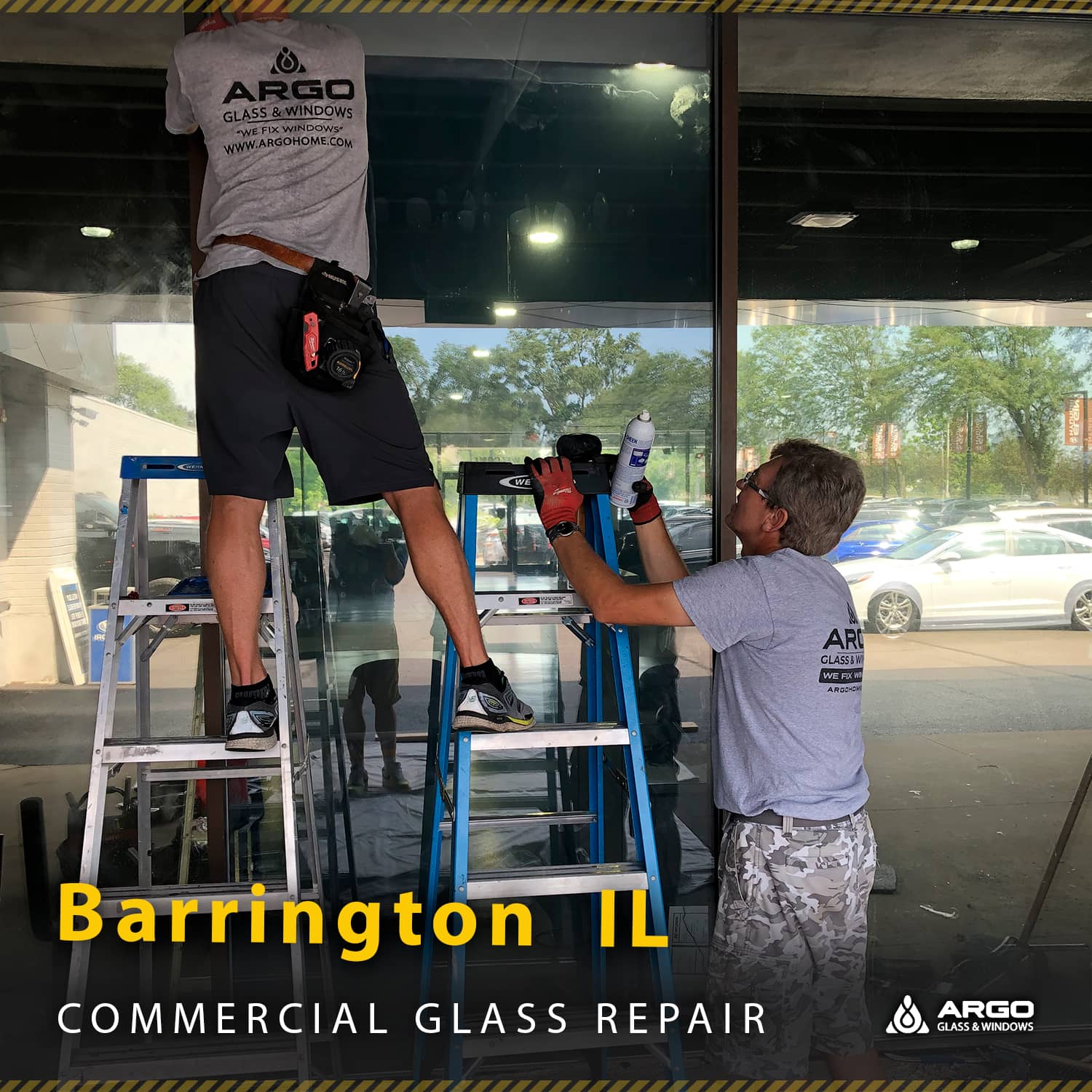 Professional Commercial Glass Repair company