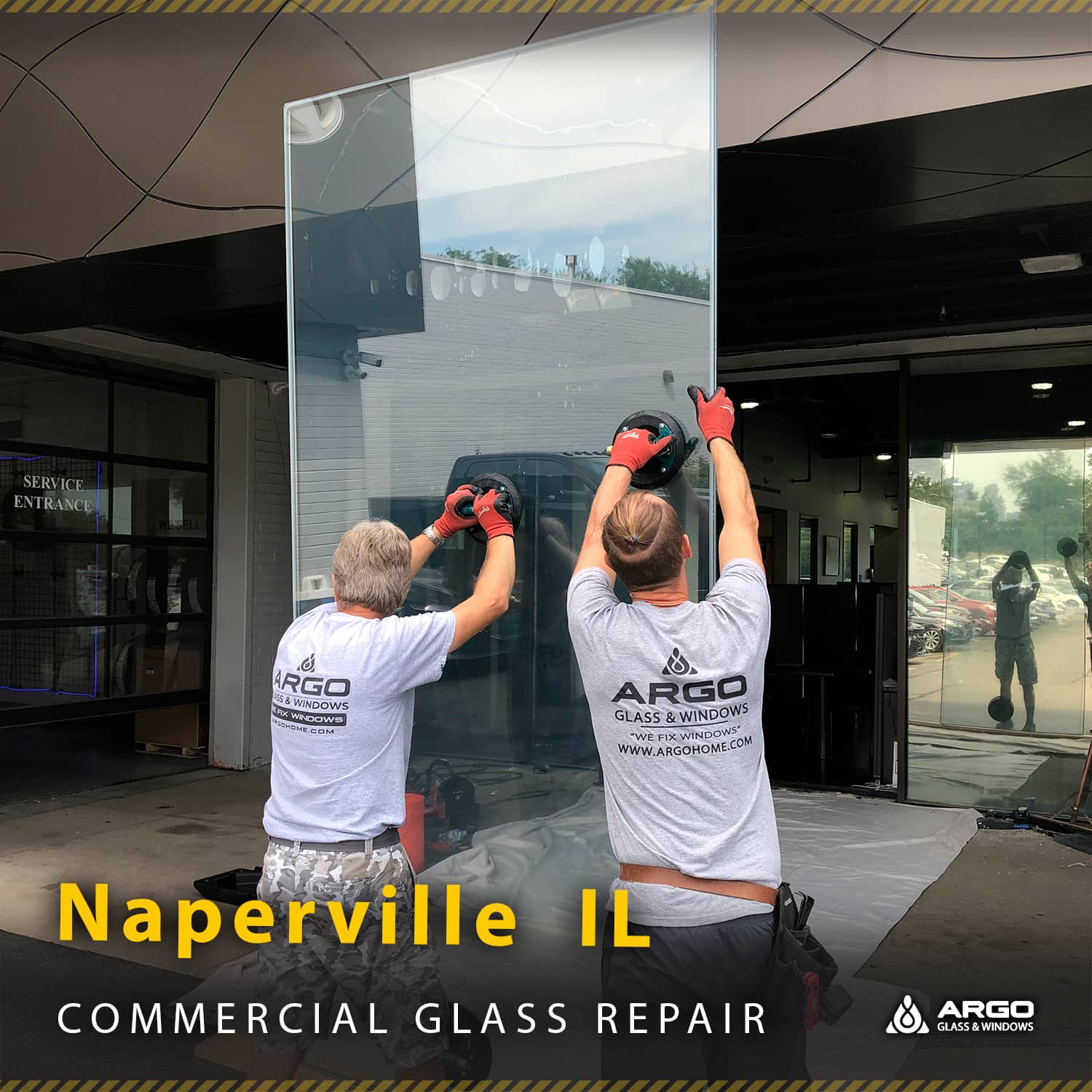 Professional Commercial Glass Repair company